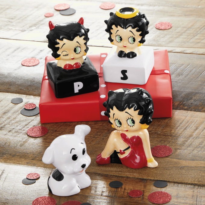 Betty Boop Salt & Pepper Shakers, , large