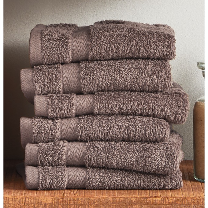Set of 6 Oversized Washcloths , , large