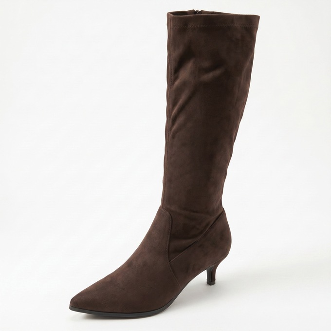 Amanda D'laurie Tall Faux-Suede Stretch Boot for Women, , large