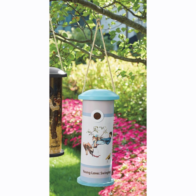 Norman Rockwell Birdhouse, , large