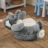 Animated Elephant Chair, Gray, large