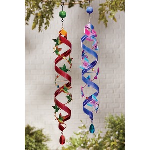 Butterfly or Hummingbird Wind Spinner, , large