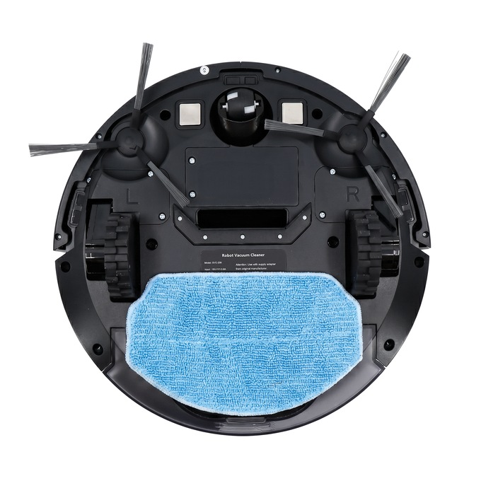 Montgomery Ward Smart Wet & Dry Robot Vacuum Cleaner with Mop and Water Tank, , large