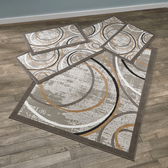 4-Piece Loops Rug Set, , large