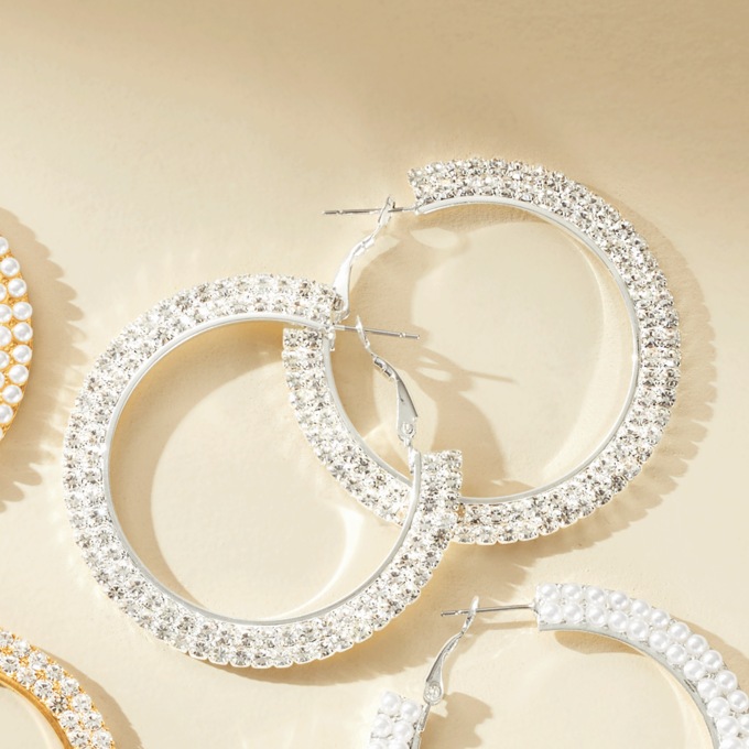 Flat Hoops, , large