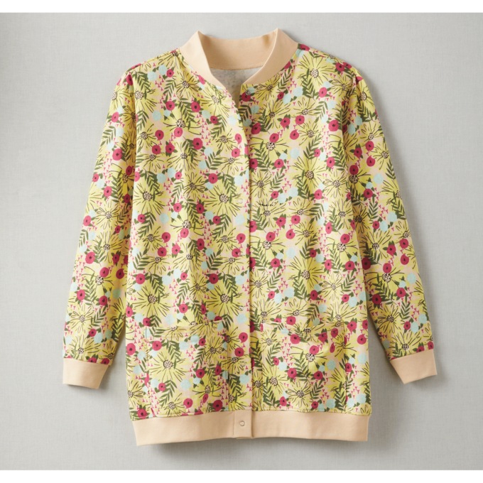 Snap-Front Cotton-Blend Women's Cardigan | Montgomery Ward