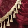 Alice Complete Window Set, Burgundy Solid, large