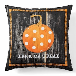 Trick or Treat Halloween Accent Pillow, , large