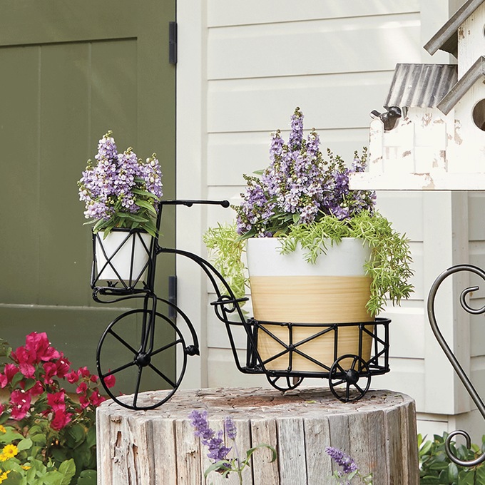 2-Tier Bicycle Planter, , large
