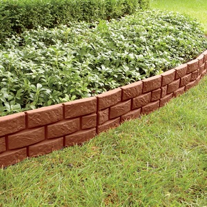 Brick-Style Garden Fence, , large
