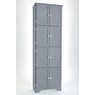 Westwick Tall Wooden Cabinet with 8 Doors, , large