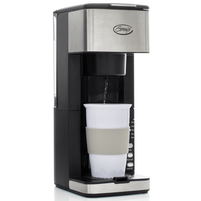 Ginny's Single-Serve Hot or Iced Coffee Maker, , large
