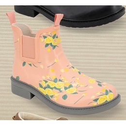 JBU Chelsea Rainboot by Jambu, Pink Floral, large