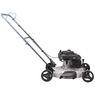 Pulsar 21" 200cc 2-in-1 Side Dishcharge Small Wheel Push Lawnmower, Black, large