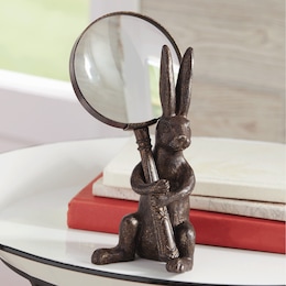 Bunny with Magnifying Glass, , large