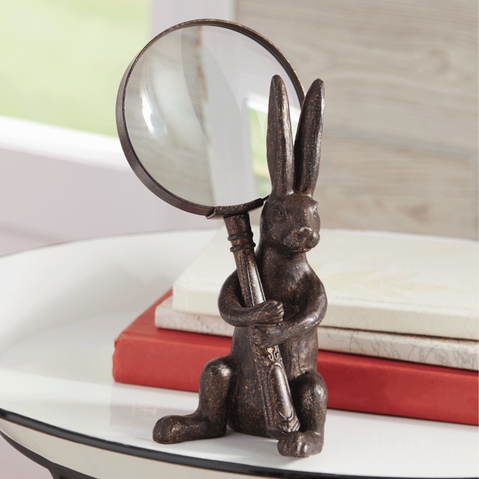 Bunny with Magnifying Glass, , large