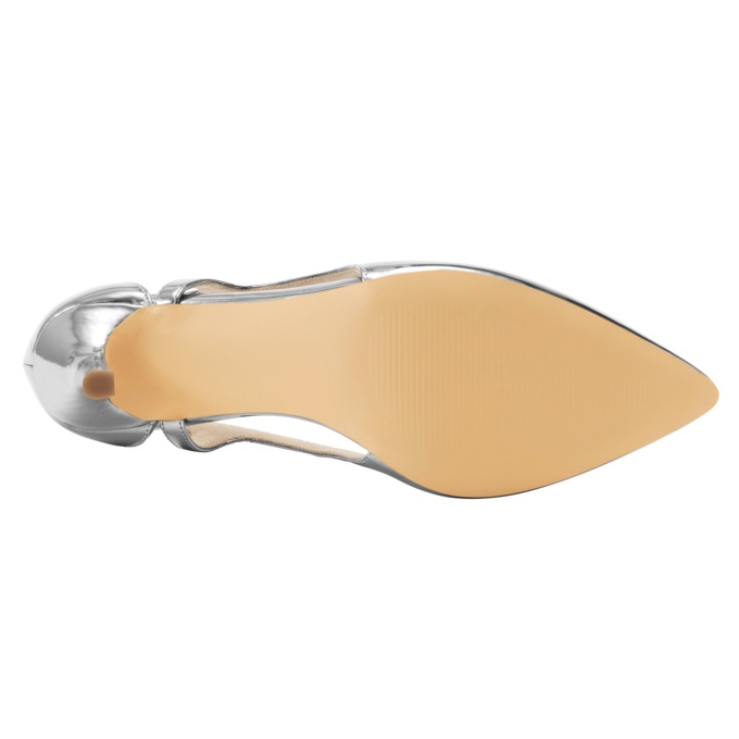 Midnight Velvet Women's Metallic Cut-Out Faux-Leather Pump, , large