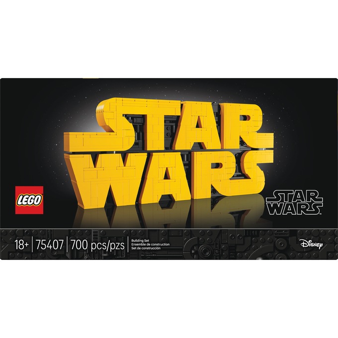 LEGO Brick-Built Star Wars™ Logo, , large