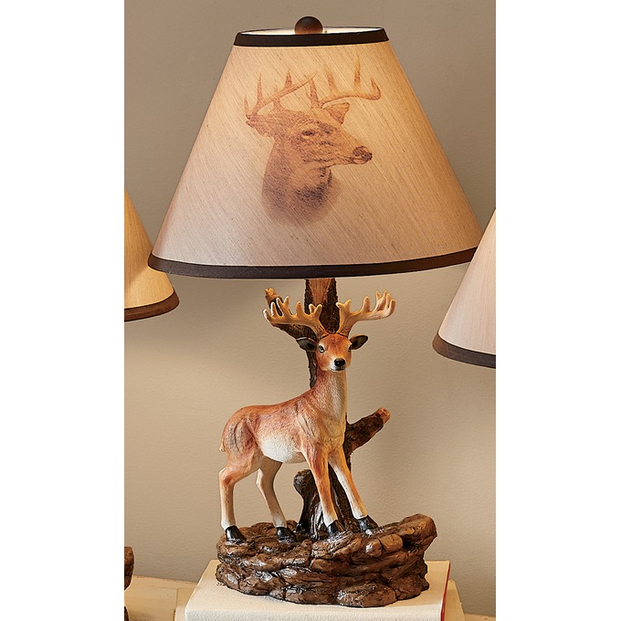 Woodland Animal Lamp, , large
