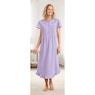 Knit Gown With Embroidery, , large