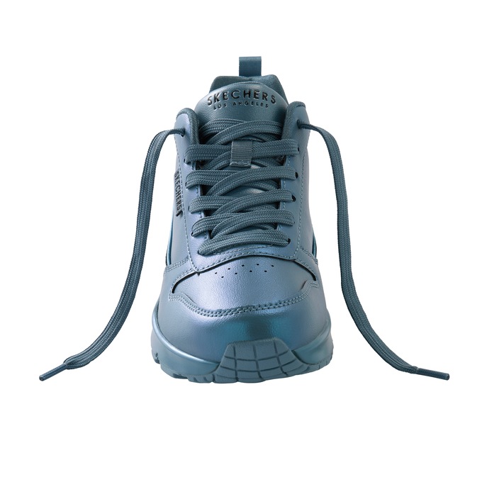 Skechers Women's Uno Galactic Gal Metallic Lace-Up with Hidden Wedge Heel, , large