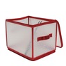 Simplify Christmas Light Organizer, Red, large