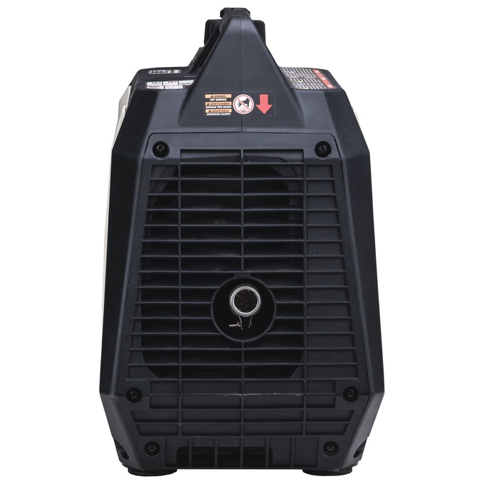 Pulsar 1600W/1200W Portable Gas Inverter Generator, Recoil Start with CO Alert, Black, large