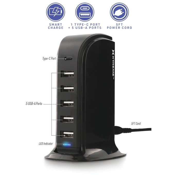 Xtreme Desktop USB Charger, , large
