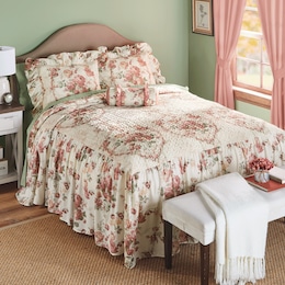 Margot Bedspread Set, Accent Pillow, Window Treatments and Shower Curtain, , large