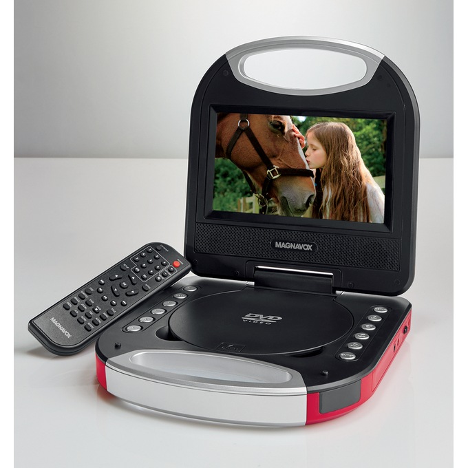 Magnavox 7" Portable DVD/CD Player, , large