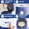 Greenlife 4-Cup Rice and Grains Cooker, Blue, large