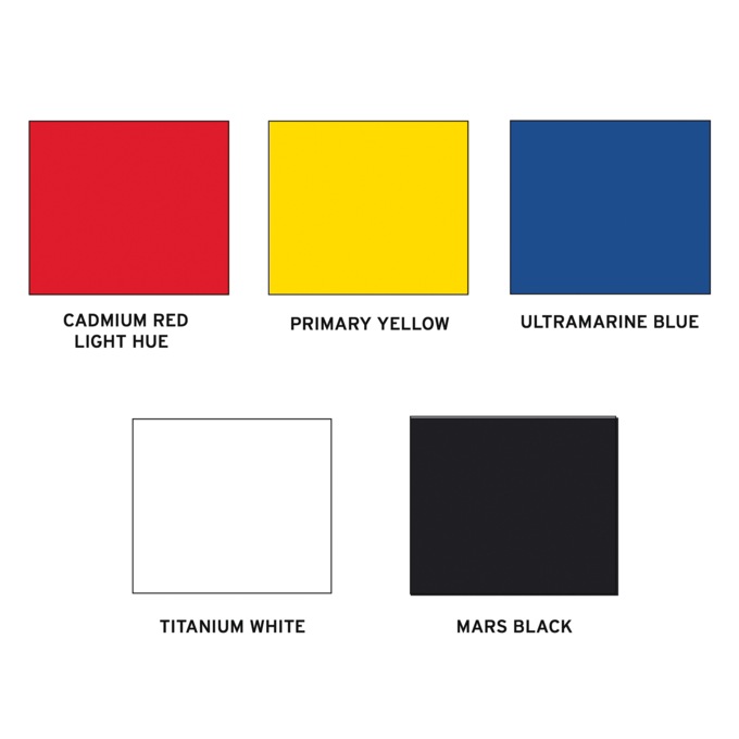 Sennelier Abstract Primary 5-Color Liner Set, , large