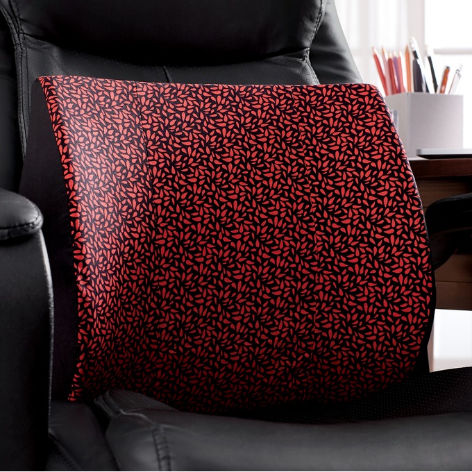 Deluxe Molded Foam Lumbar Cushion, , large