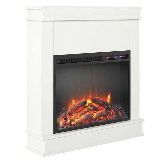 Harbor Electric Fireplace with Mantel, , large