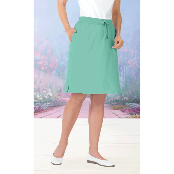 Knit Skort - Solid, , large