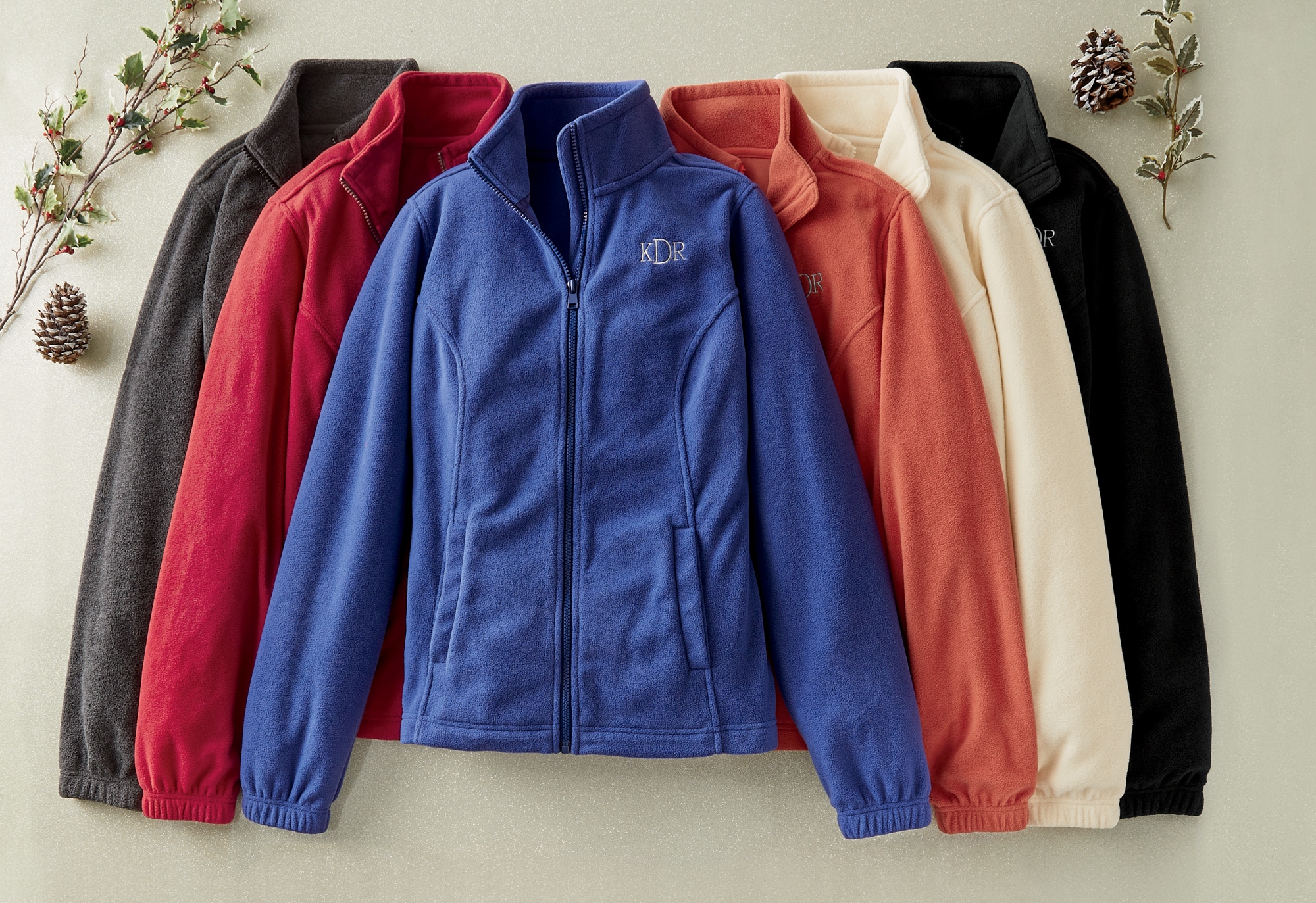 Women's Personalized Fleece Jacket, , large