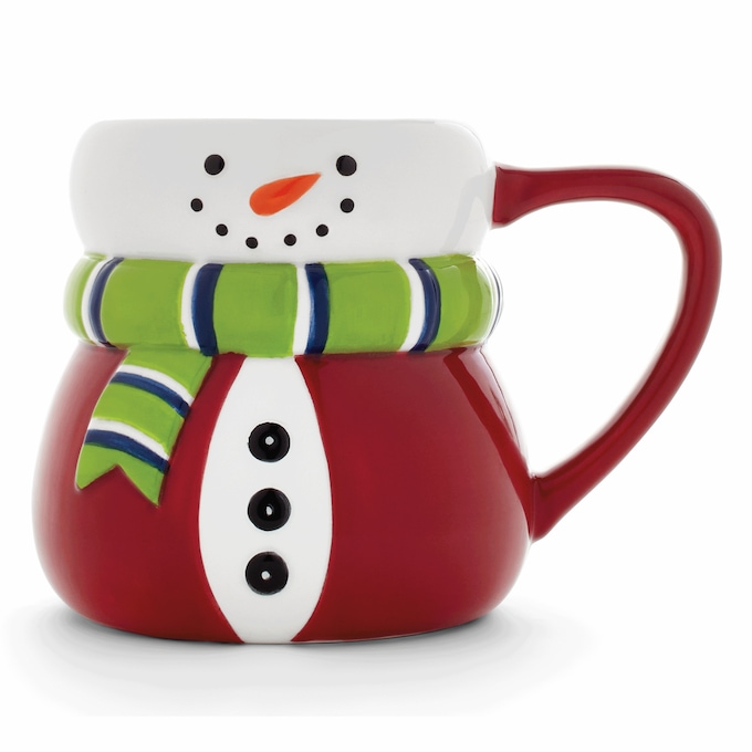 Snowman Figural Mug, , large