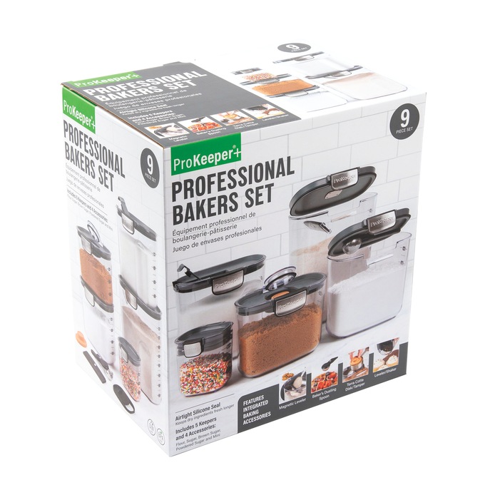 Pro Keeper Plus 9-pc. Professional Bakers Set, , large