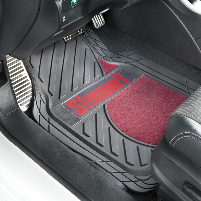 Rubber hot sale car mats