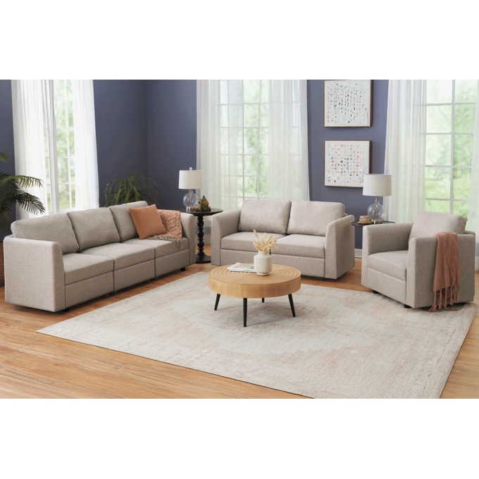 Harrison Sectional Armless Chair with Storage and Add-On Arm, , large