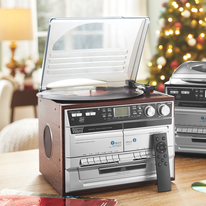 Montgomery Ward All-in-One Music System, , large