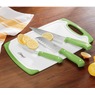 Ginny's® Knife Set with Matching Cutting Board, , large