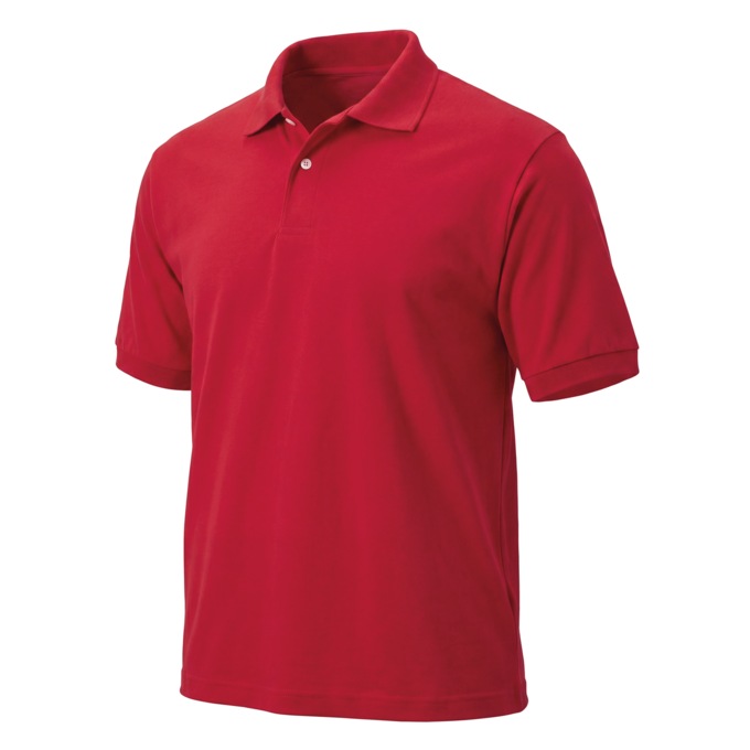 Hanes EcoSmart Men's Short-Sleeve Polo Shirt, , large