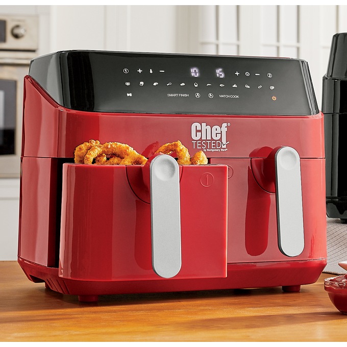 Chef Tested Dual Basket Air Fryer by Wards, , large