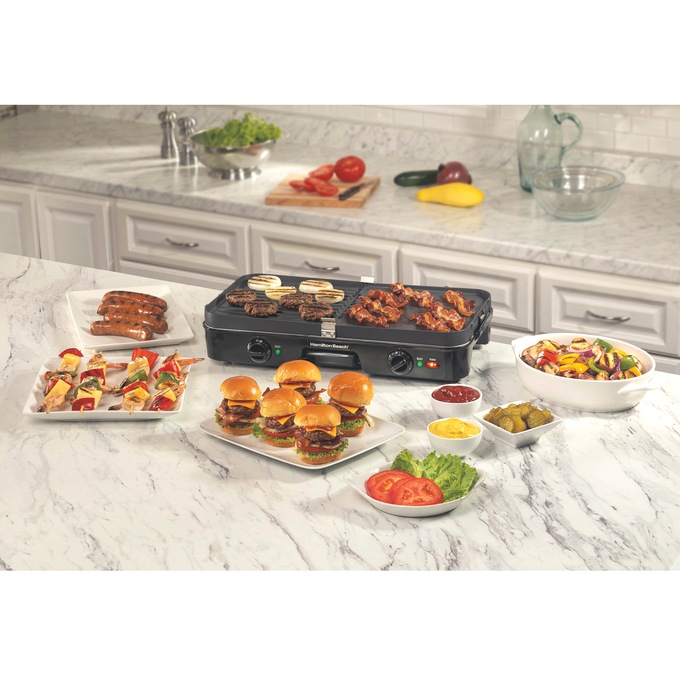 Hamilton Beach 3-in-1 Grill/Griddle, , large
