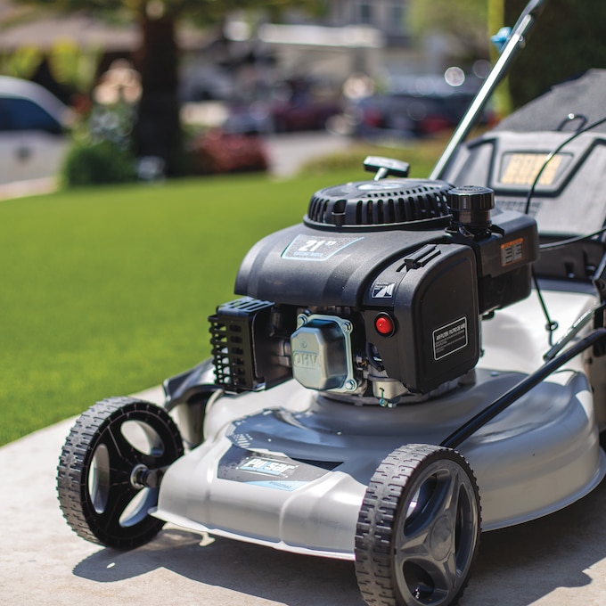 Pulsar 21" 200CC 3-in-1 Self-Propelled Lawn Mower, Black, large