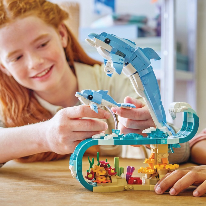 LEGO Creator 3-in-1 Sea Animals: Dolphins, Multi, large