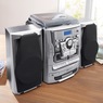 Montgomery Ward 6-in-1 Deluxe Turntable iPod/MP3 AM/FM CD/Cassette, , large