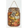 Lit Fall Jar Wall Sign, , large