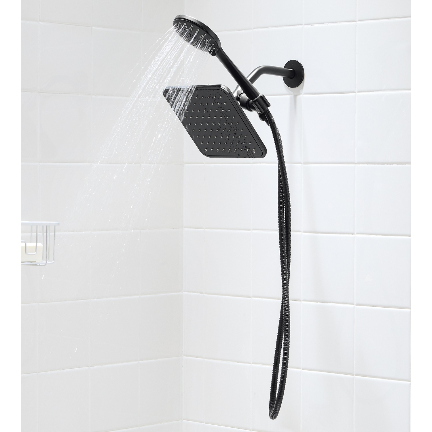 5-Function Rainfall Showerhead & Wand | Montgomery Ward